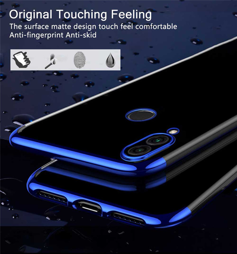 Bakeey-Plating-Transparent-Shockproof-Soft-TPU-Back-Cover-Protective-Case-for-Xiaomi-Mi-Play-Non-ori-1474468-3
