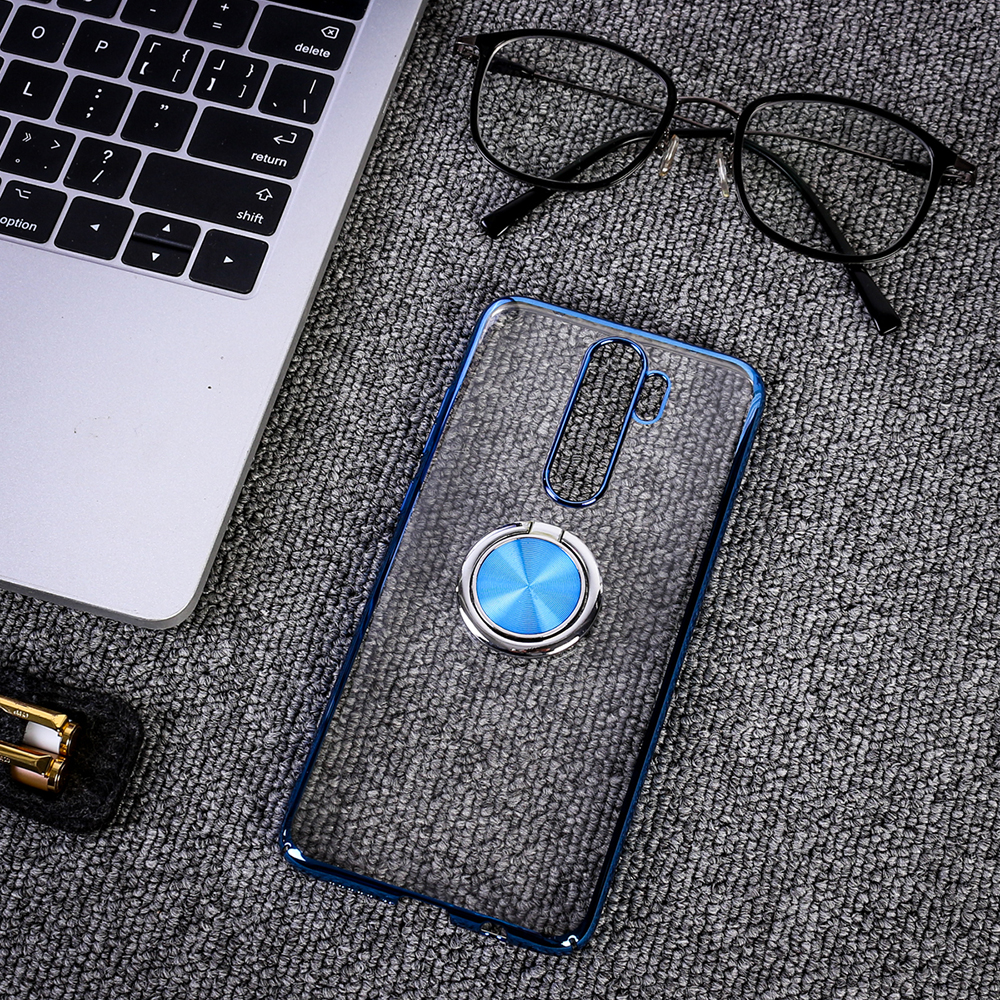 Bakeey-Plating-Transparent-Ultra-thin-with-Finger-Ring-Holder-Shockproof-PC-Protective-Case-for-Xiao-1618449-12