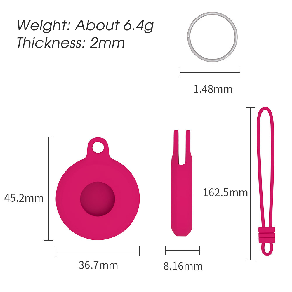 Bakeey-Portable-Pure-Liquid-Silicone-Protective-Cover-Sleeve-for-Apple-Airtags-bluetooth-Tracker-wit-1835837-8