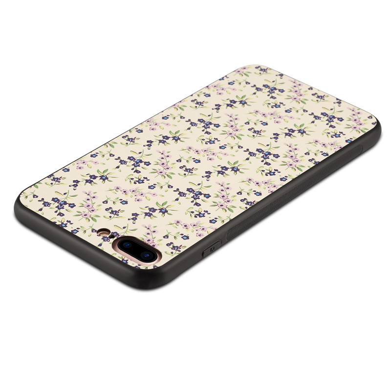 Bakeey-Printing-Flower-Non-slip-Hard-PC-TPU-Protective-Case-for-iPhone-X78-Plus-1292084-4