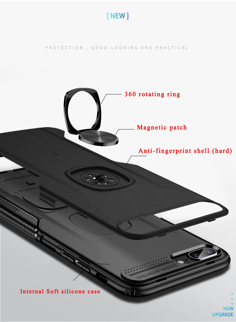 Bakeey-Protective-Case-For-Samsung-Galaxy-M20-2019-Ring-Grip-Bracket-Magnetic-Adsorption-Back-Cover-1448790-6