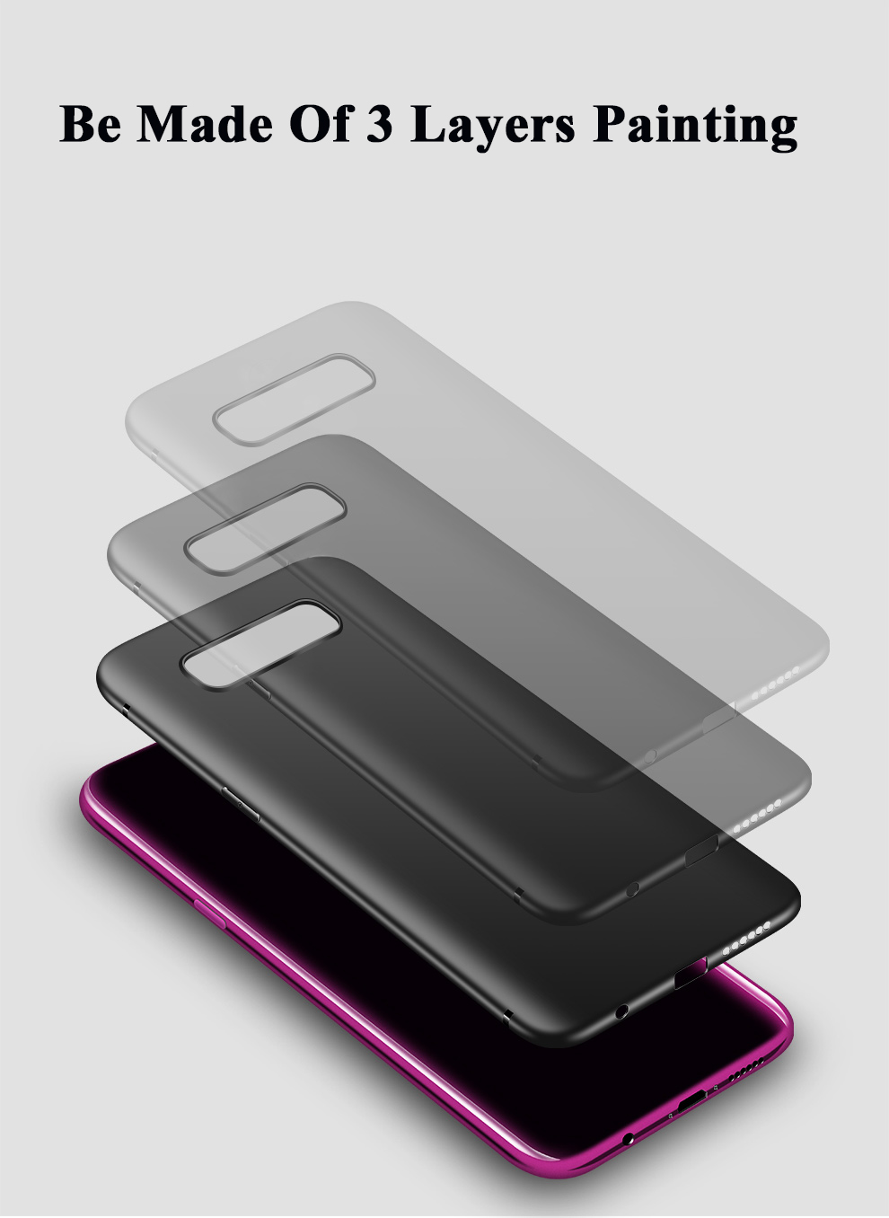 Bakeey-Protective-Case-For-Samsung-Galaxy-S10e-58-Inch-Micro-Matte-Anti-Fingerprint-Resistant-Soft-T-1428827-2