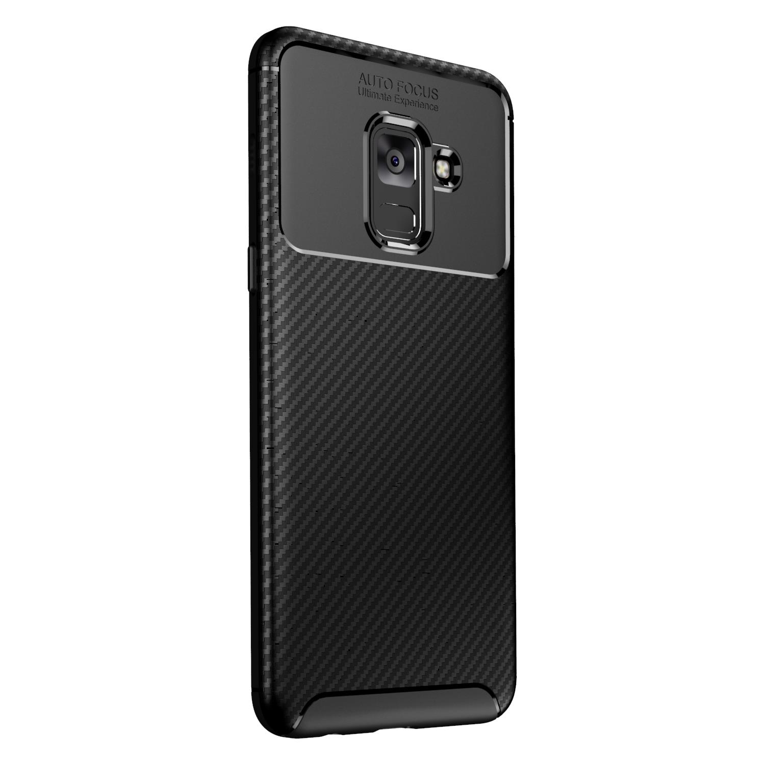 Bakeey-Protective-Case-For-iPhone-A8-Plus-2018-Slim-Carbon-Fiber-Fingerprint-Resistant-Soft-TPU-1361109-2