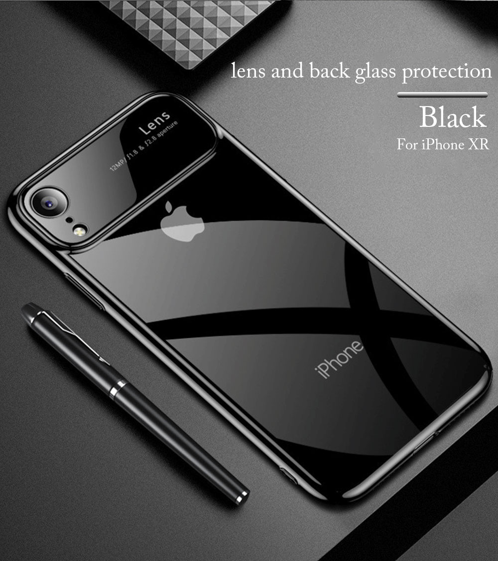 Bakeey-Protective-Case-For-iPhone-XRXSXS-Max-Glass-Camera-ProtectionClear-PC-Back-Cover-1366948-6