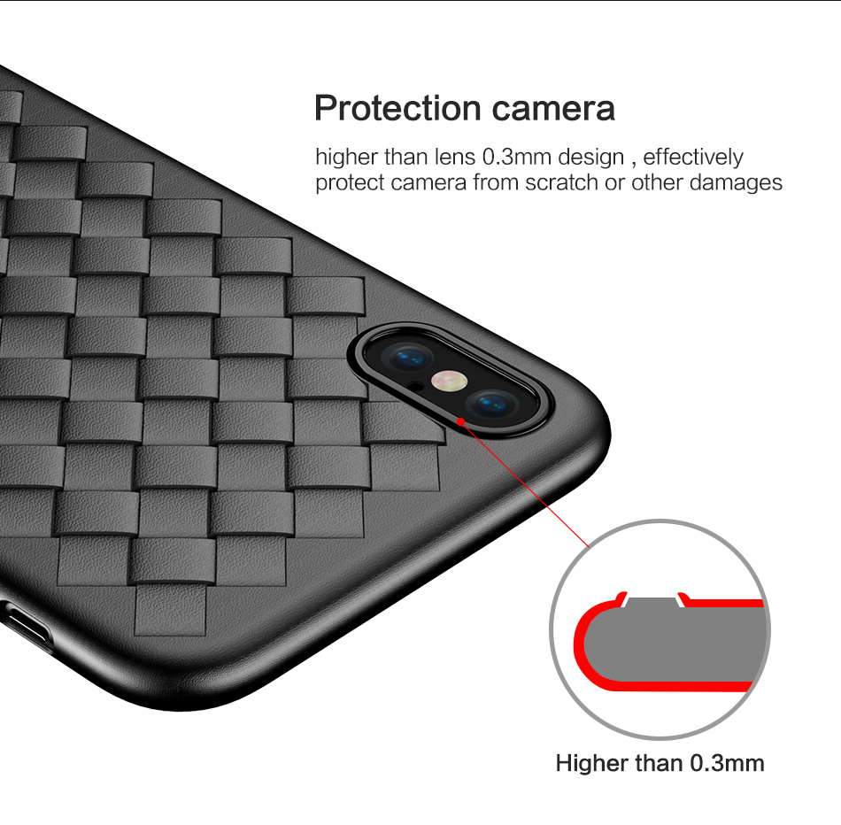 Bakeey-Protective-Case-For-iPhone-XRXSXS-Max-Woven-Heat-Dissipation-Soft-TPU-Back-Cover-1392925-4