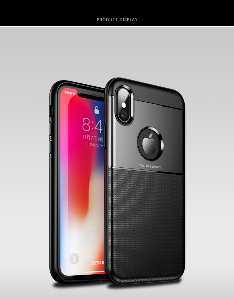 Bakeey-Protective-Case-for-iPhone-XS-Armor-Anti-Fingerprint-Hybrid-PC--TPU-Back-Cover-1356042-6
