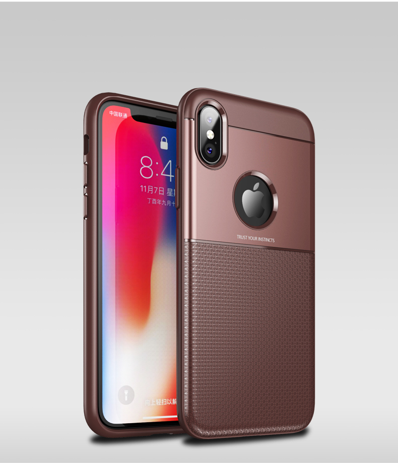 Bakeey-Protective-Case-for-iPhone-XS-Armor-Anti-Fingerprint-Hybrid-PC--TPU-Back-Cover-1356042-8