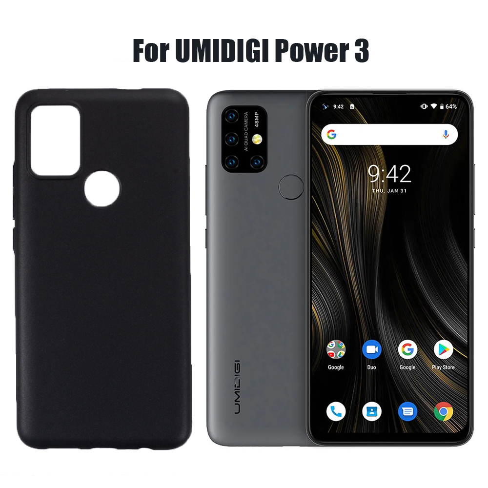 Bakeey-Pudding-Frosted-Shockproof-Ultra-thin-Non-yellow-Soft-TPU-Protective-Case-For-UMIDIGI-Power-3-1623657-1
