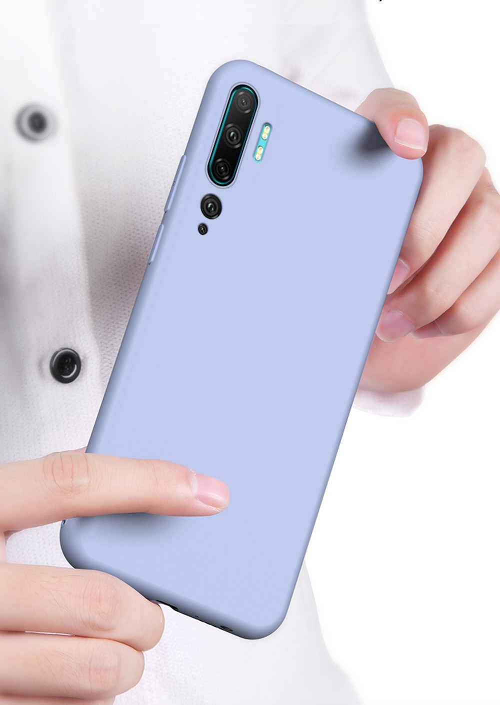 Bakeey-Pure-Non-yellow-Shockproof-Soft-TPU-Protective-Case-for-Xiaomi-Mi-Note-10--Xiaomi-Mi-Note-10--1611163-5