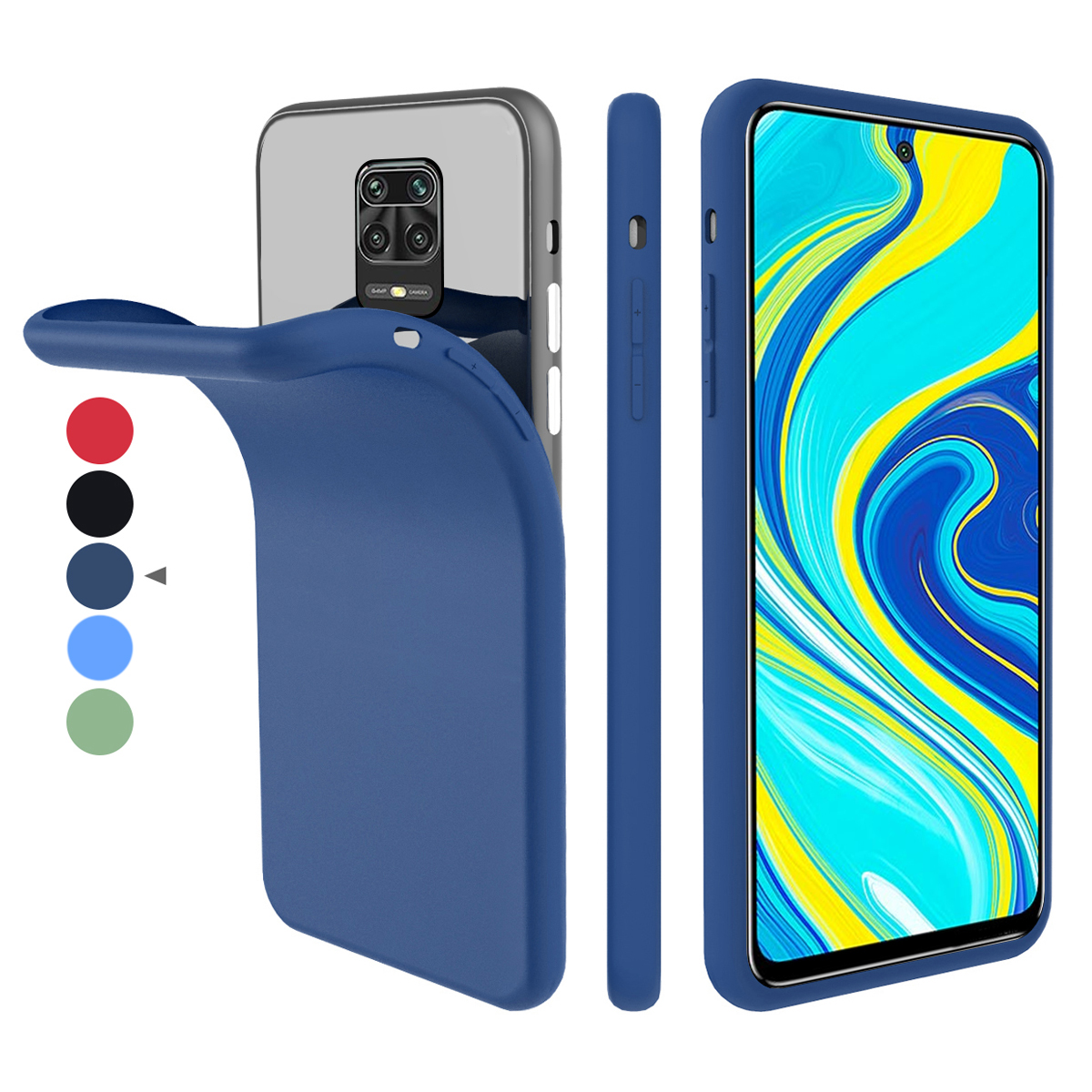 Bakeey-Pure-Shockproof-Ultra-thin-Soft-TPU-Protective-Case-for-Xiaomi-Redmi-Note-9S--Redmi-Note-9-Pr-1676323-1
