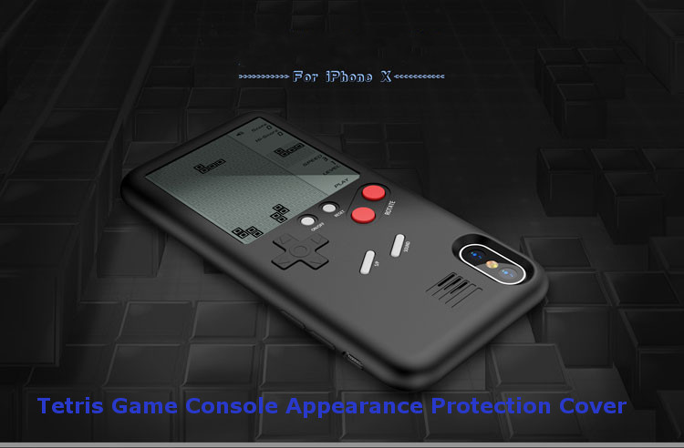 Bakeey-Retro-Tetris-Game-Cover-Gameboy-Case-for-iPhone-X-1267948-2