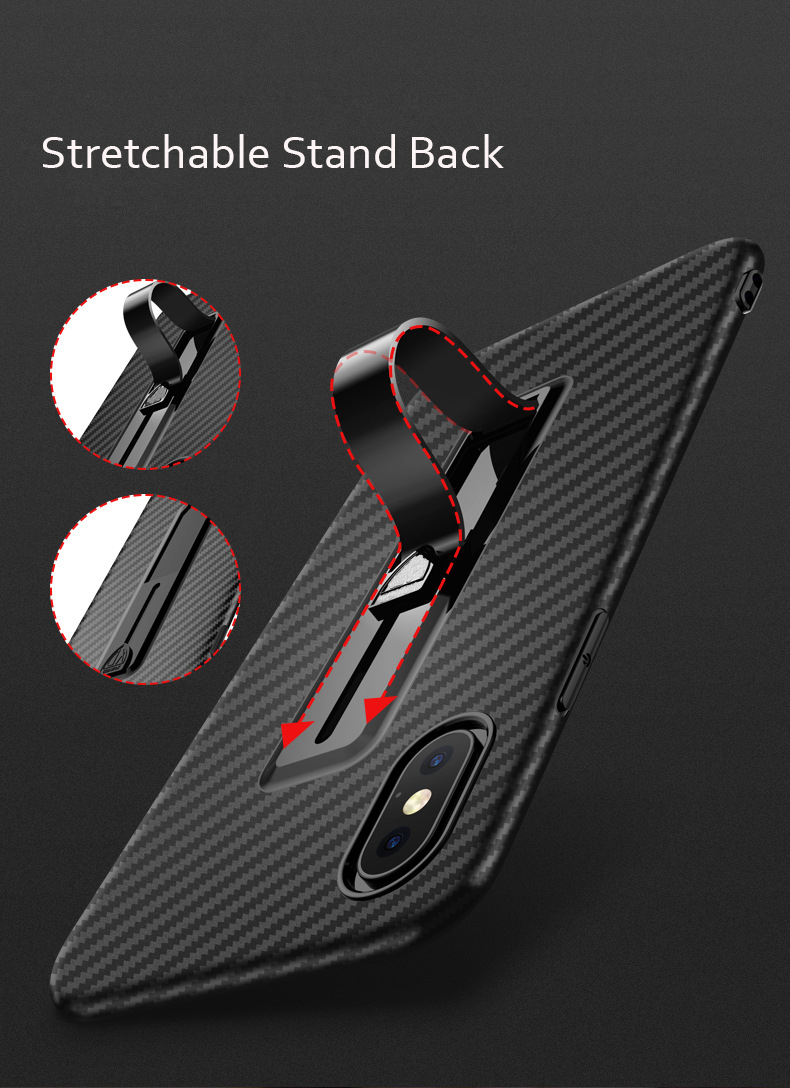 Bakeey-Ring-Bracket-Heat-Dissipation-Soft-TPU-Protective-Case-for-iPhone-X-1279092-1