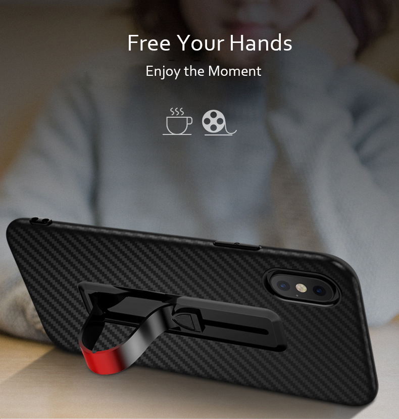 Bakeey-Ring-Bracket-Heat-Dissipation-Soft-TPU-Protective-Case-for-iPhone-X-1279092-3