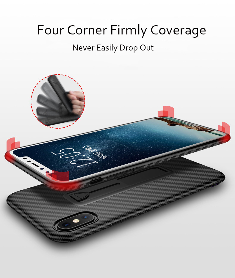Bakeey-Ring-Bracket-Heat-Dissipation-Soft-TPU-Protective-Case-for-iPhone-X-1279092-5