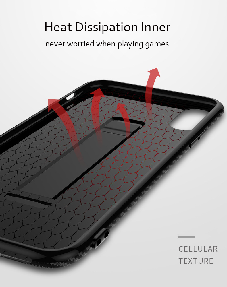Bakeey-Ring-Bracket-Heat-Dissipation-Soft-TPU-Protective-Case-for-iPhone-X-1279092-10
