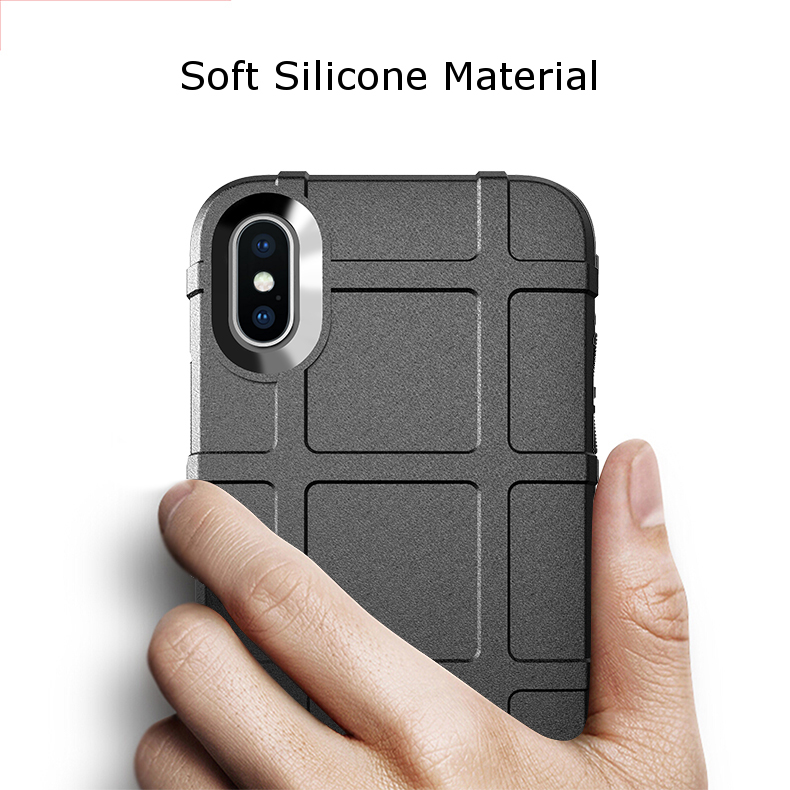 Bakeey-Rugged-Shield-Soft-Silicone-Protective-Case-for-iPhone-X-1315255-4