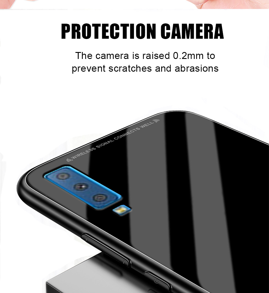Bakeey-Scratch-Resistant-Tempered-Glass-Protective-Case-For-Samsung-Galaxy-A7-2018--A9-2018-1394227-6