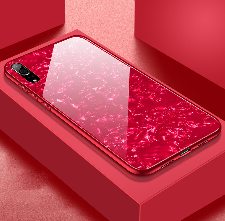 Bakeey-Shell-Glossy-Tempered-Glass-Soft-Edge-Protective-Case-for-Huawei-P20-Huawei-nova-3e-P20-PRO-1331549-12