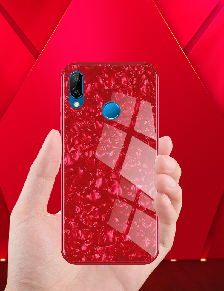 Bakeey-Shell-Glossy-Tempered-Glass-Soft-Edge-Protective-Case-for-Huawei-P20-Huawei-nova-3e-P20-PRO-1331549-10