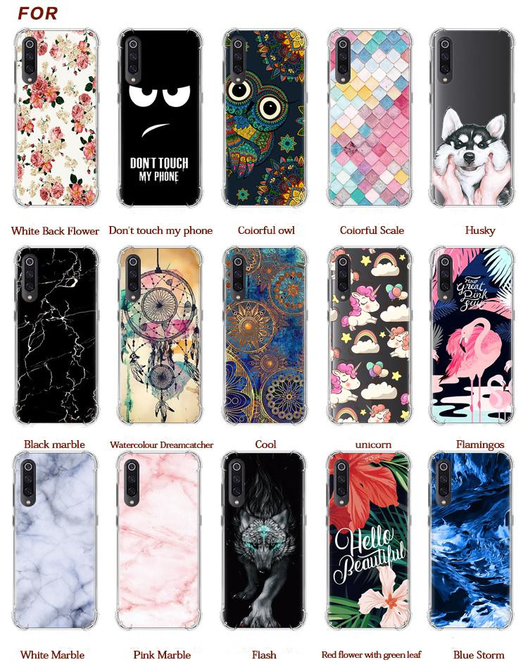 Bakeey-Shockproof-Air-Cushion-Corner-Soft-TPU-Colorful-Protective-Case-for-Xiaomi-Mi9--Mi-9-Transpar-1532700-3