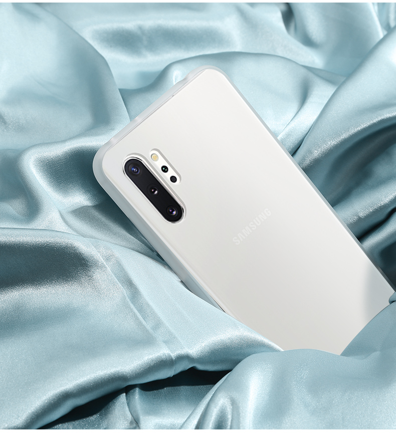 Bakeey-Shockproof-Anti-fingerprint-Matte-Translucent-Hard-PCSoft-TPU-Edge-Protective-Case-for-Samsun-1639973-10