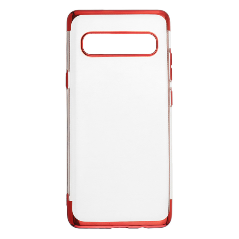 Bakeey-Shockproof-Plating-Bumper-Soft-TPU-Transparent-Protective-Case-for-Samsung-Galaxy-S10-5G-1548805-1