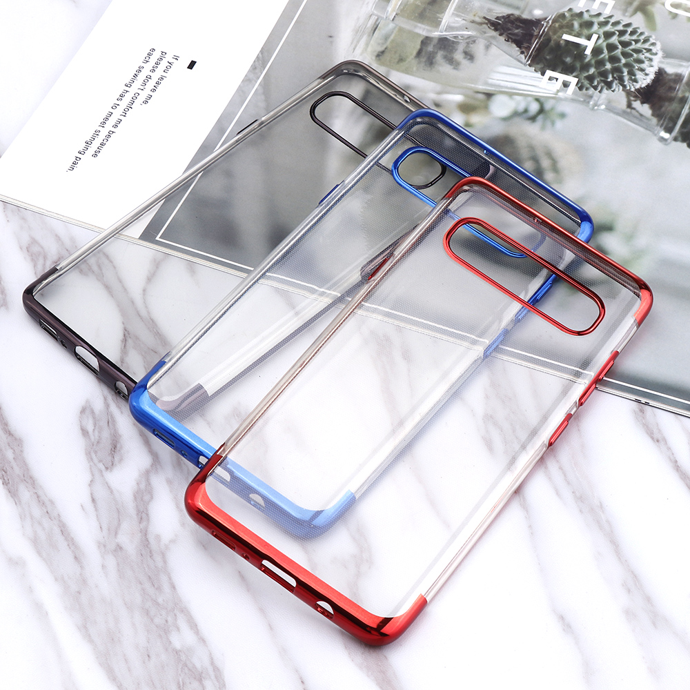 Bakeey-Shockproof-Plating-Bumper-Soft-TPU-Transparent-Protective-Case-for-Samsung-Galaxy-S10-5G-1548805-10