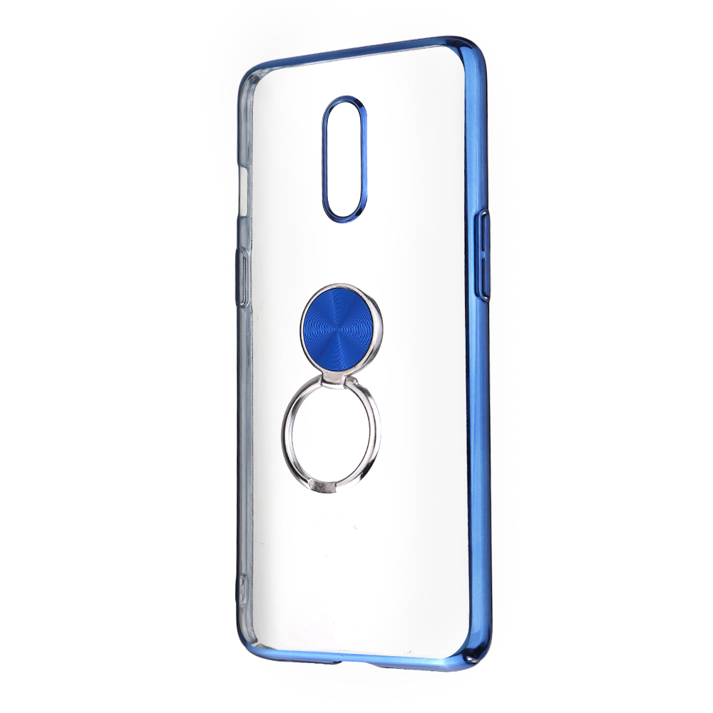 Bakeey-Shockproof-Plating-With-Ring-Holder-Hard-PC-Back-Cover-Protective-Case-for-OnePlus-7-1541296-7