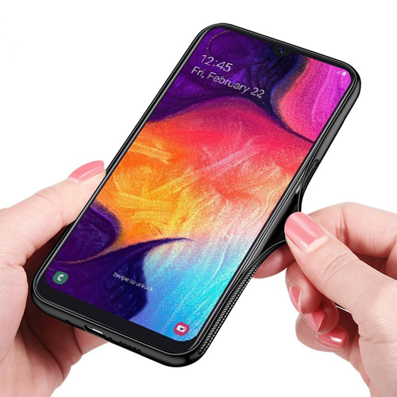 Bakeey-Shockproof-Tempered-Glass-TPU-Bumper-Protective-Case-For-Samsung-Galaxy-A70-2019-1512717-3