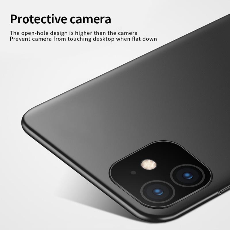 Bakeey-Shockproof-Ultra-Thin-Silky-Hard-PC-Protective-Case-for-iPhone-11-61-inch-1567105-8