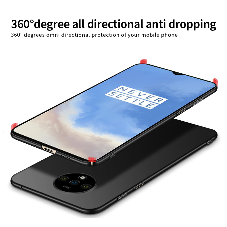Bakeey-Shockproof-Ultra-Thin-Silky-Smooth-Hard-PC-Protective-Case-for-OnePlus-7T-1592560-2