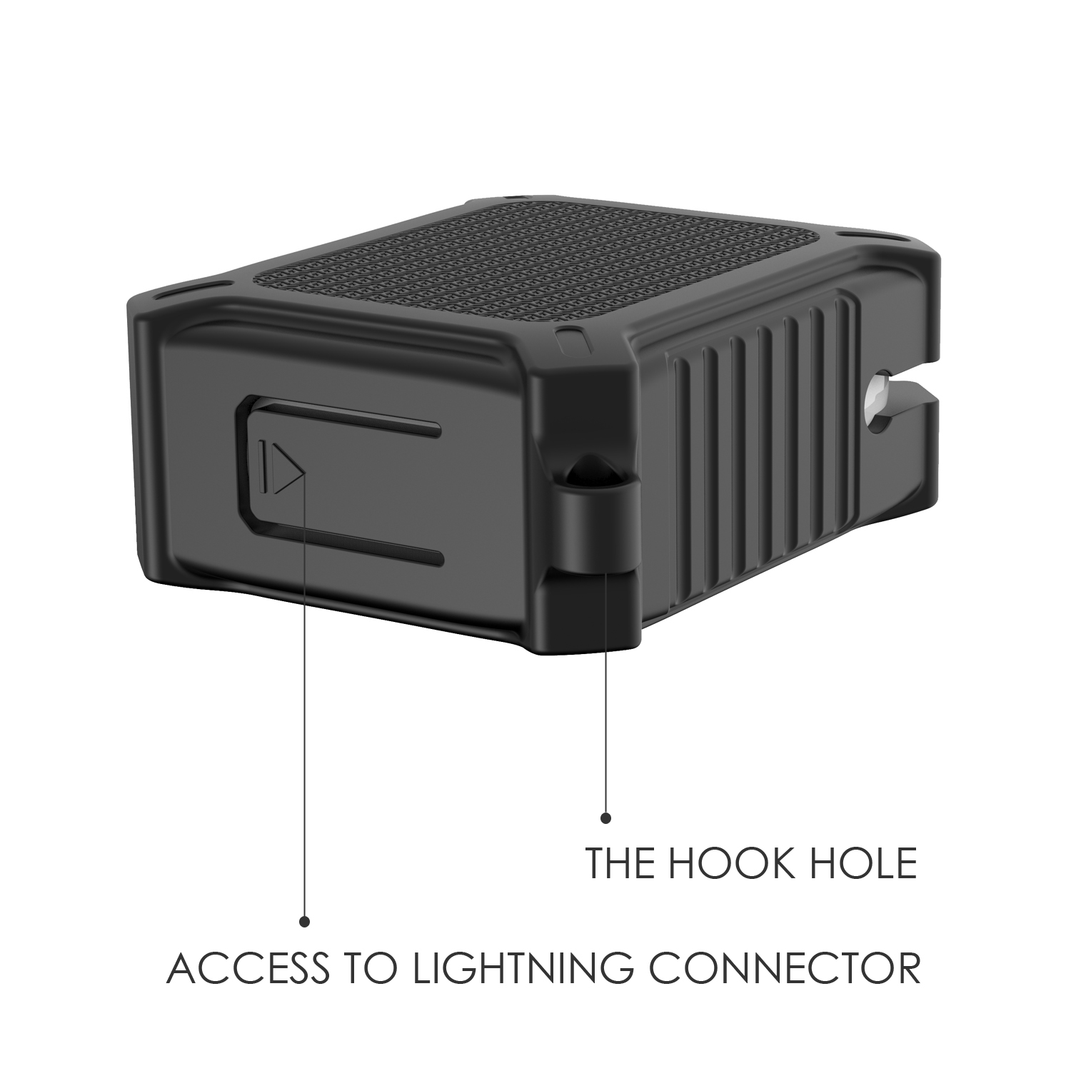 Bakeey-Shockproof-Waterproof-Silicone-Protective-Case-With-Hook-For-Apple-AirPods-1401559-8