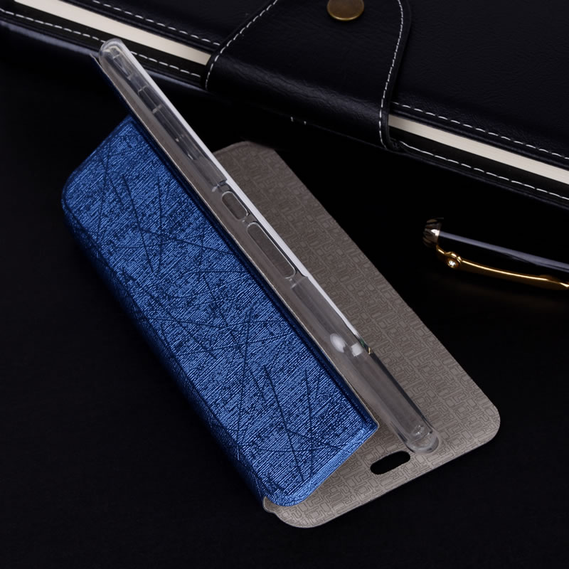 Bakeey-Silk-Texture-Flip-with-Foldable-Stand-PU-Leather-Shockproof-Full-Cover-Protective-Case-for-Xi-1709935-7