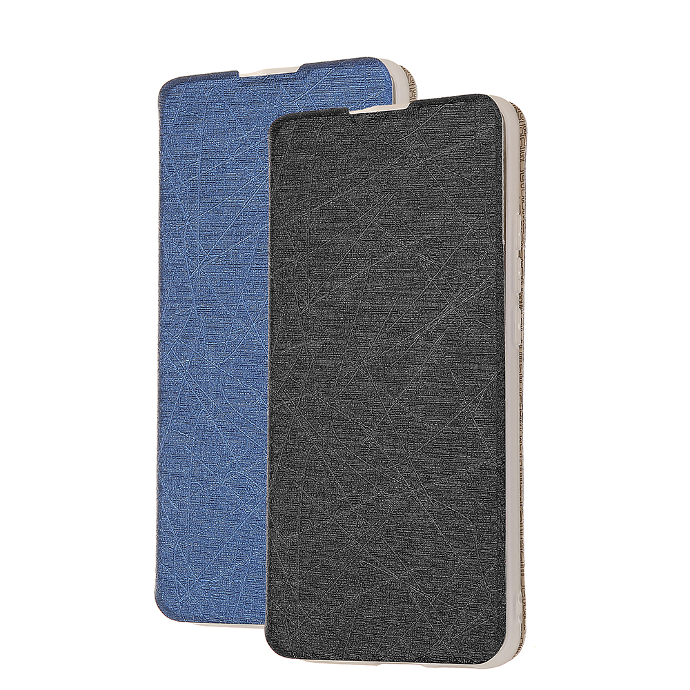 Bakeey-Silk-Texture-Flip-with-Foldable-Stand-PU-Leather-Shockproof-Protective-Case-for-Xiaomi-Poco-F-1704561-2