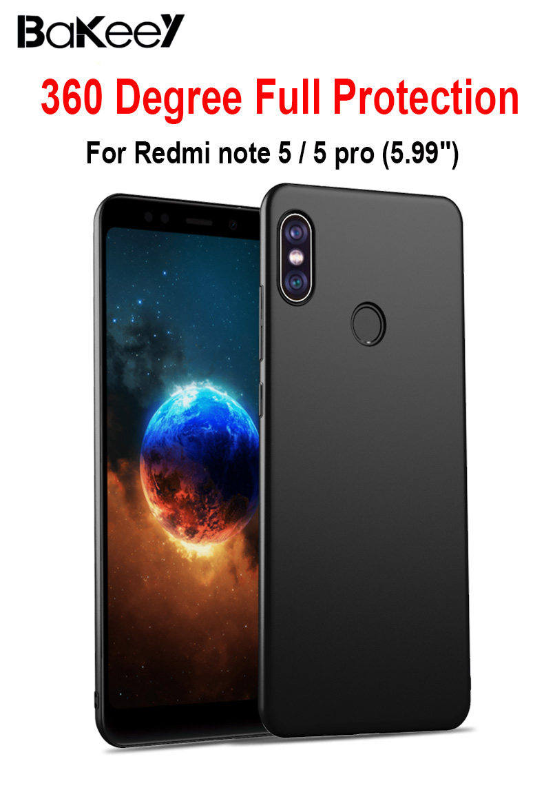 Bakeey-Silky-PC-Hard-Back-Protective-Case-For-Xiaomi-Redmi-Note-5--Xiaomi-Redmi-Note-5-Pro-599-Non-o-1285607-1