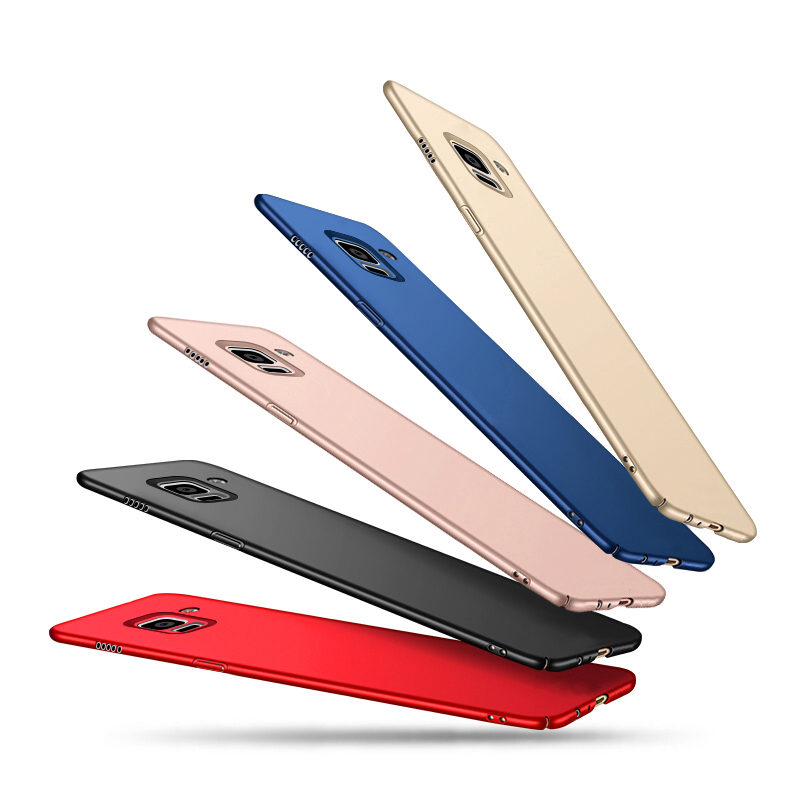 Bakeey-Slim-Anti-Fingerprint-Hard-PC-Case-For-Samsung-Galaxy-A8-2018-1273733-1