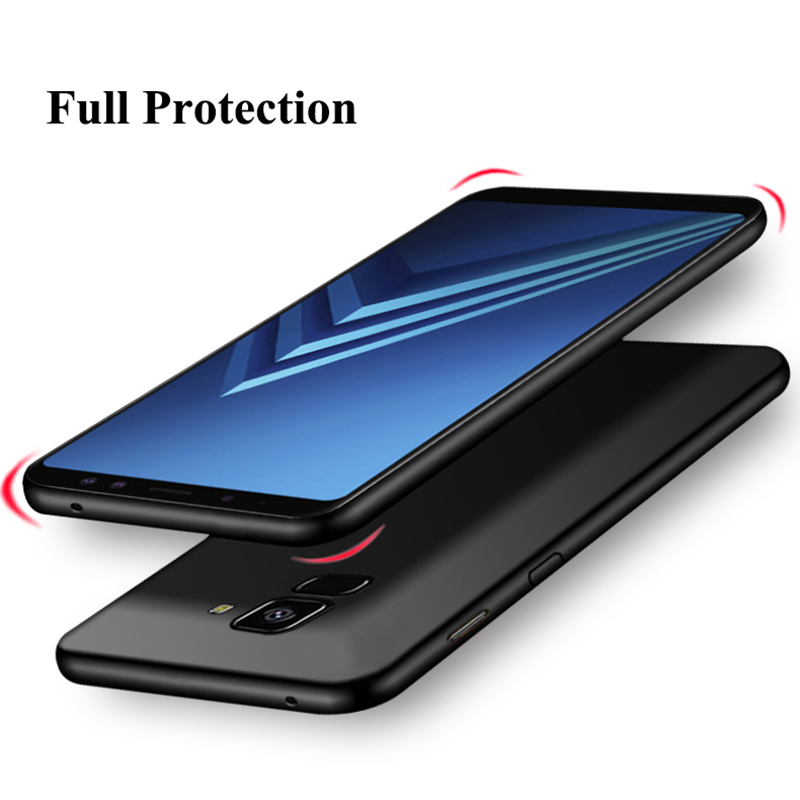 Bakeey-Slim-Anti-Fingerprint-Hard-PC-Case-For-Samsung-Galaxy-A8-2018-1273733-2