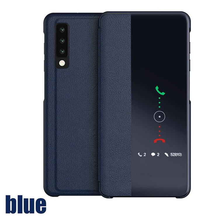 Bakeey-Smart-Sleep-Window-View-Stand-Flip-PU-Leather-Protective-Case-for-Samsung-Galaxy-A70-2019-1593574-11