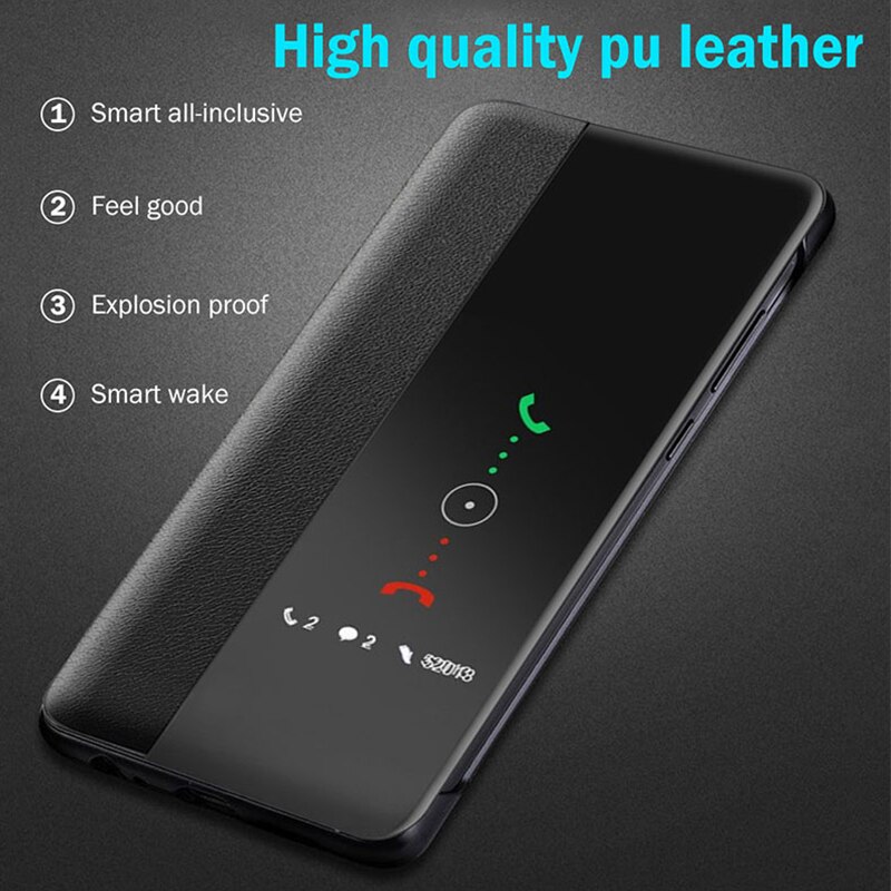 Bakeey-Smart-Sleep-Window-View-Stand-Flip-PU-Leather-Protective-Case-for-Samsung-Galaxy-A70-2019-1593574-3