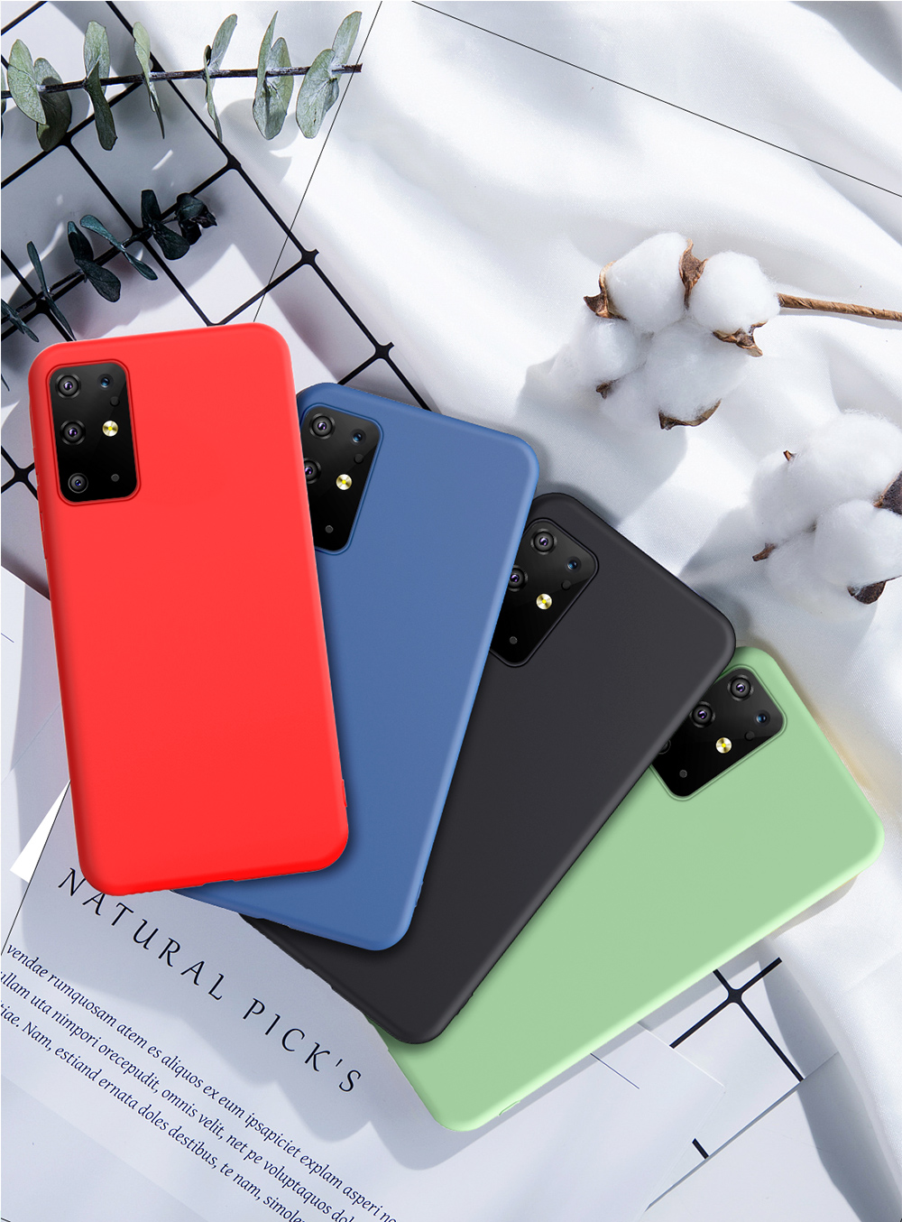 Bakeey-Smooth-Shockproof-Soft-Liquid-Silicone-Rubber-Back-Cover-Protective-Case-for-Samsung-Galaxy-S-1630833-10