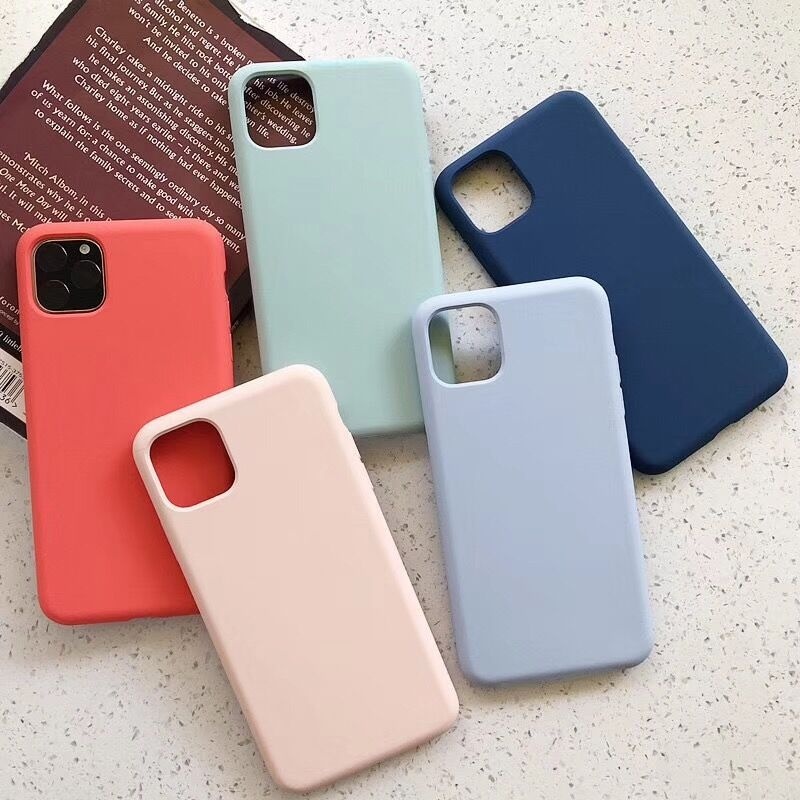 Bakeey-Smooth-Shockproof-Soft-Liquid-Silicone-Rubber-Back-Cover-Protective-Case-for-iPhone-11-Series-1588312-12