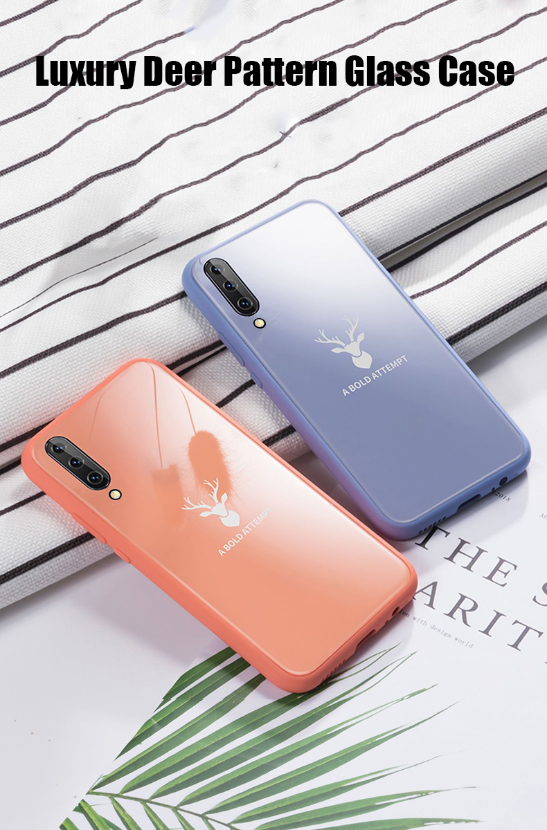 Bakeey-Tempered-Glass--Soft-Liquid-Silicone-Back-Cover-Protective-Case-For-Xiaomi-Mi-9-Lite-Xiaomi-C-1597547-1