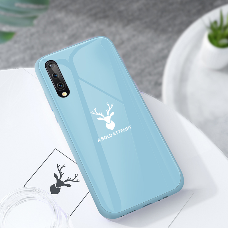 Bakeey-Tempered-Glass--Soft-Liquid-Silicone-Back-Cover-Protective-Case-For-Xiaomi-Mi-9-Lite-Xiaomi-C-1597547-11