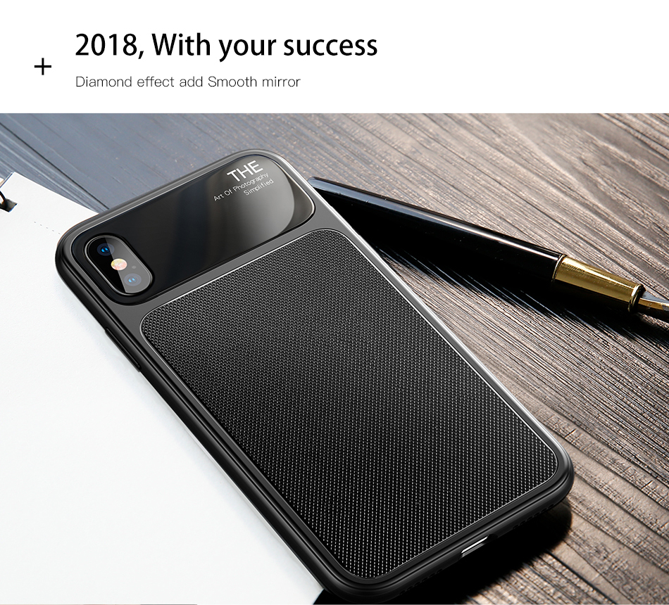 Bakeey-Tempered-Glass-Lens-Dissipating-Heat-Soft-TPU-Protective-Case-for-iPhone-X-1281849-2