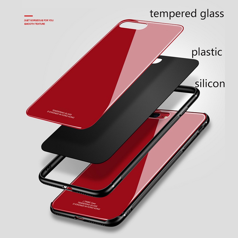 Bakeey-Tempered-Glass-Protective-Case-for-iPhone-XSXRXS-Max-TPU-FrameGlass-Back-Cover-1365372-3