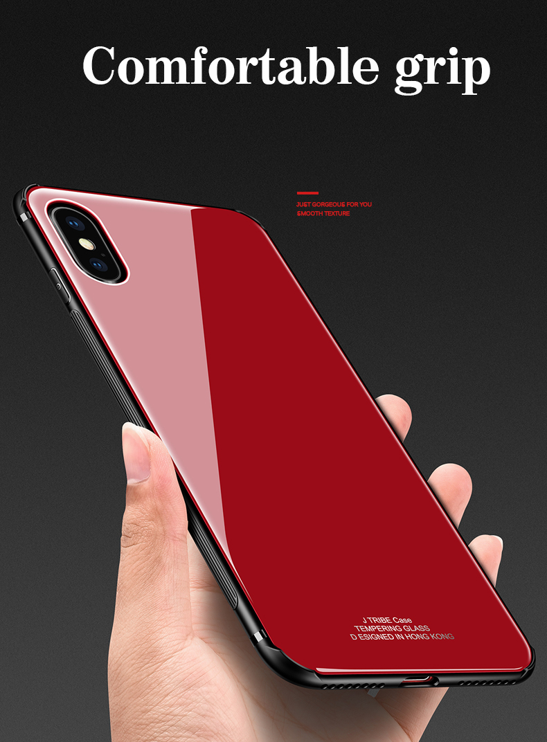 Bakeey-Tempered-Glass-Protective-Case-for-iPhone-XSXRXS-Max-TPU-FrameGlass-Back-Cover-1365372-9