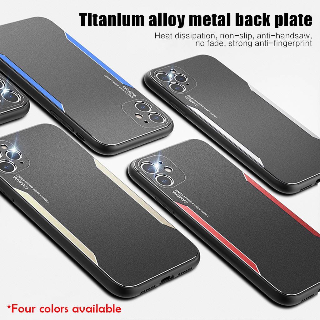 Bakeey-Titanium-Alloy-Scratch-Resistant-Shockproof-Protective-Case-Back-Cover-For-iPhone-11For-iPhon-1685086-1