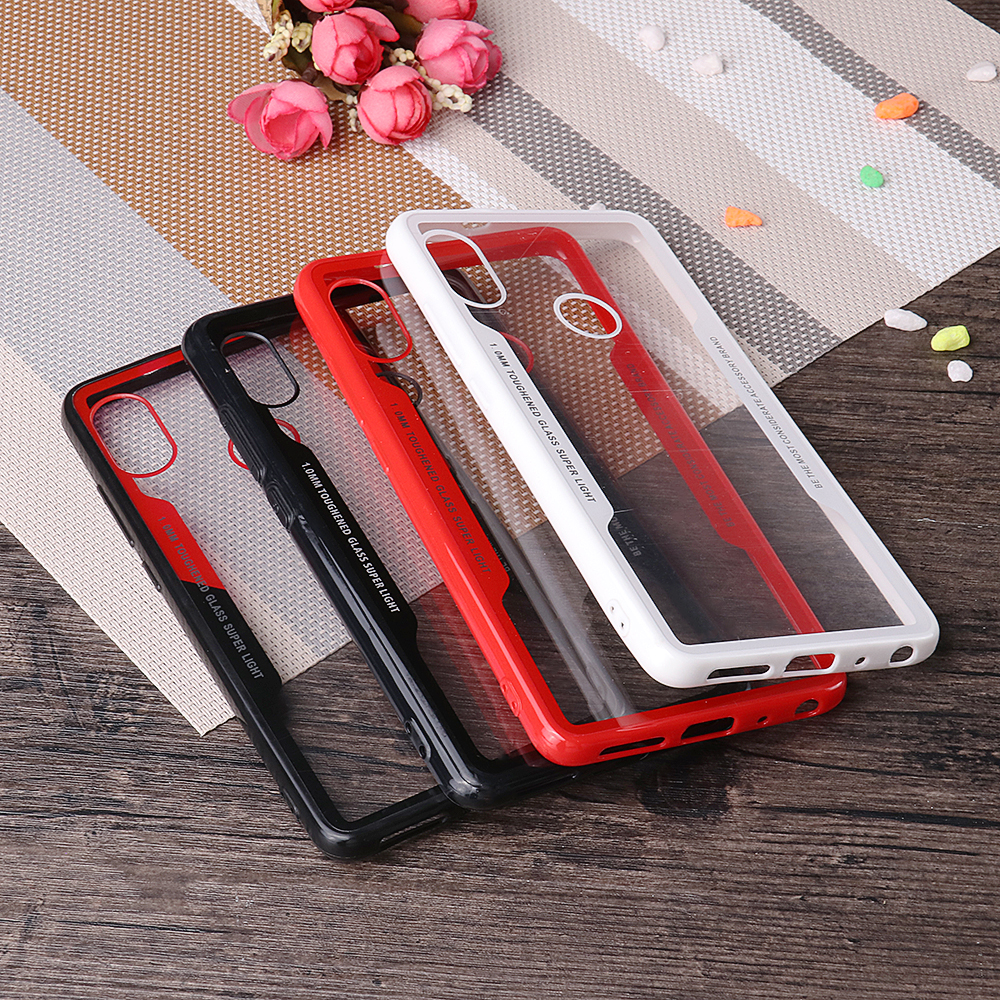 Bakeey-Transparent-Mirror-Shockproof-Back-Cover-Protective-Case-for-Xiaomi-Redmi-Note-5--Note-5-Pro-1363578-1