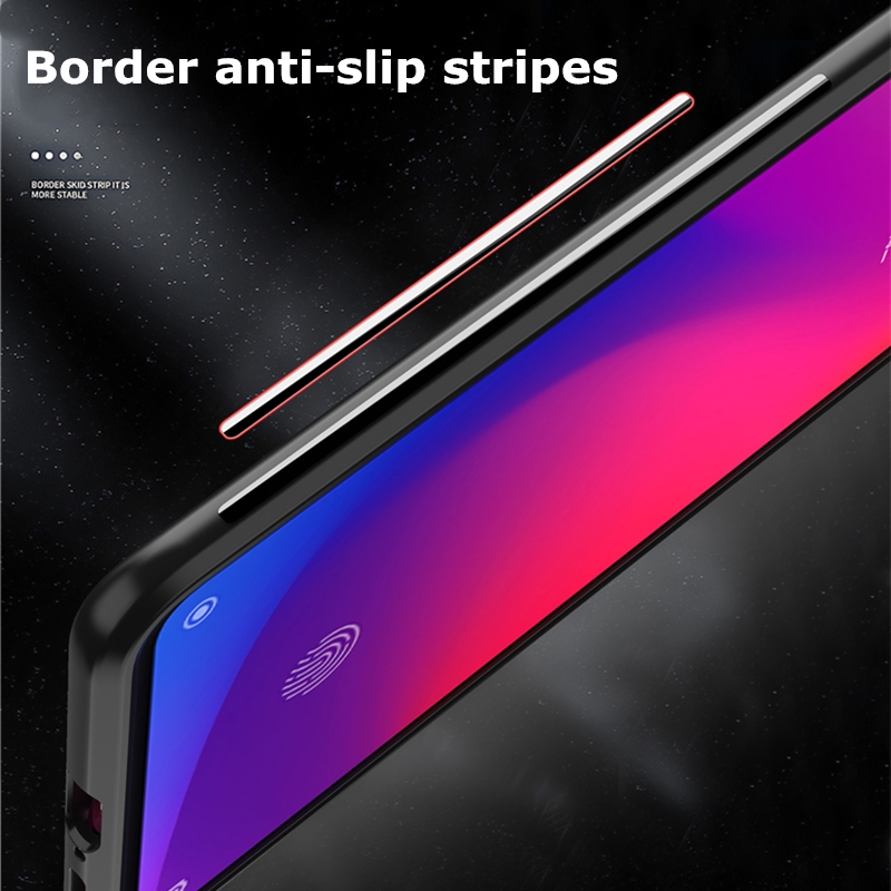 Bakeey-Transparent-Ring-Holder-Magnetic-Car-PC--Carbon-Fiber-Protective-Case-For-Xiaomi-Mi9T-Mi-9T-P-1547201-6