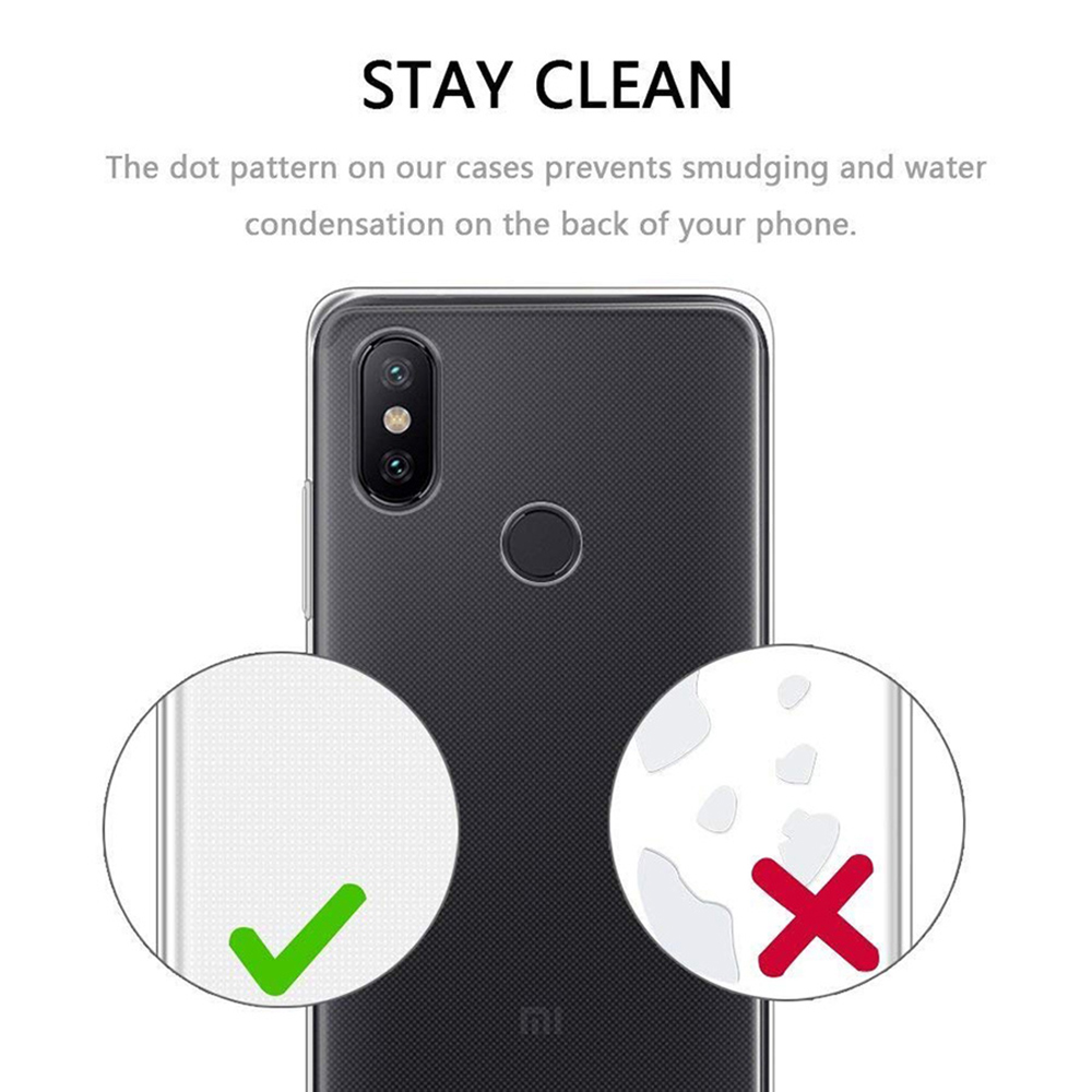 Bakeey-Transparent-Ultra-Slim-Soft-TPU-Protective-Case-For-Xiaomi-Mi-A2-Lite--Xiaomi-Redmi-6-Pro-Non-1339007-3